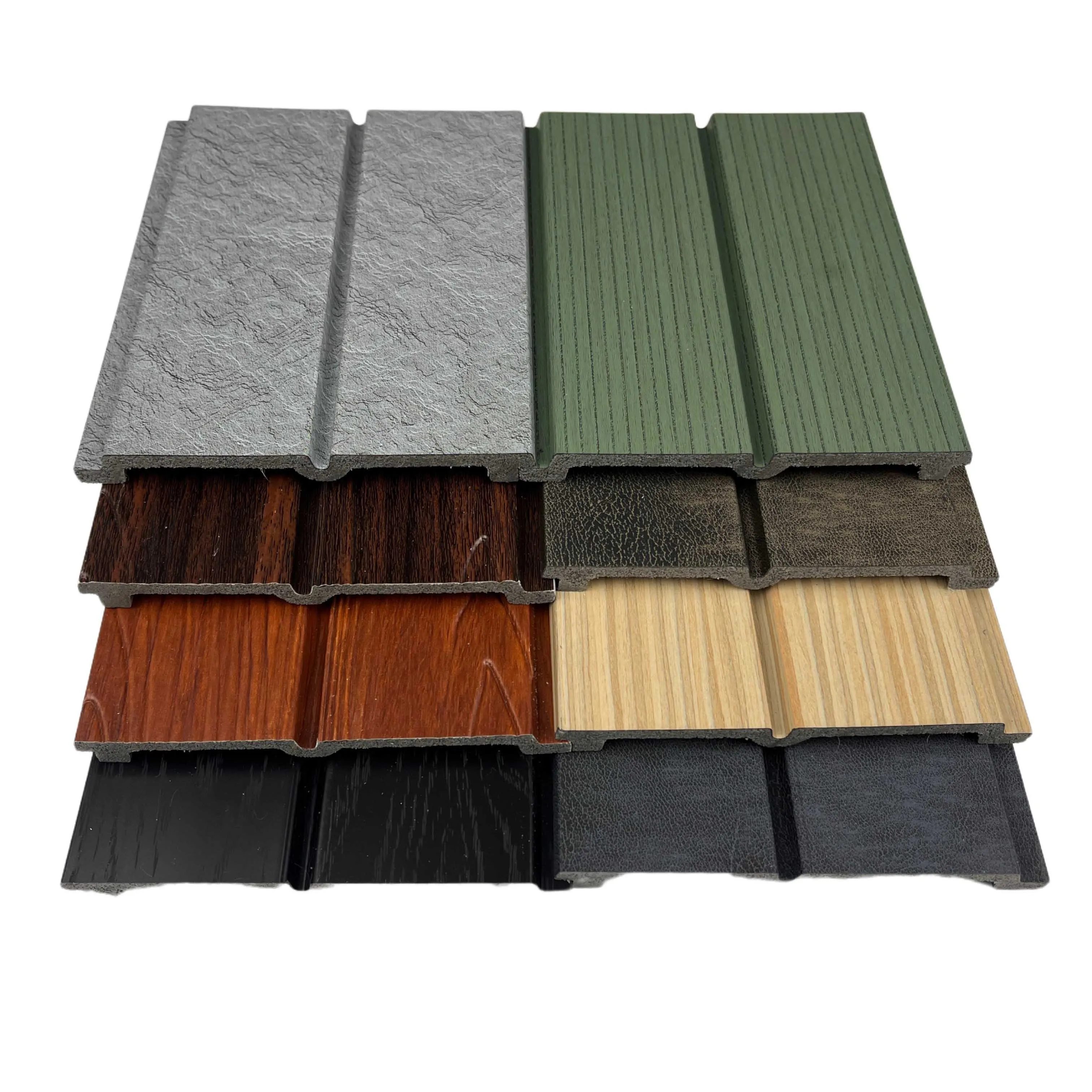 Multi-design Door Grill Design Exterior Decorative Hanging Plates 3d Panel/ps Outdoor/pvc Wall Ps Fluted Louver Charcoal Panels