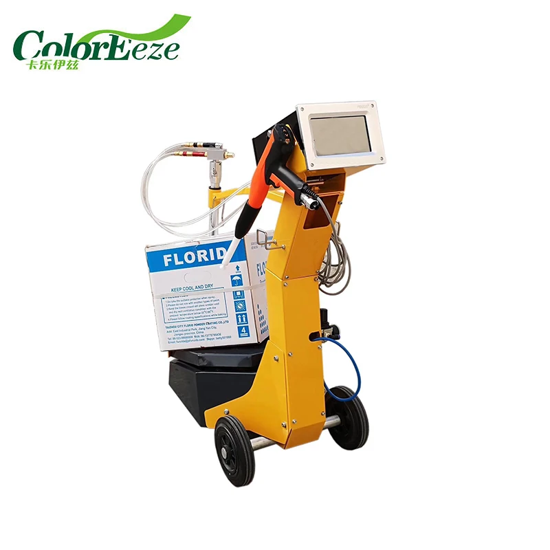 Квалифицированная технология высокопроизводительный сенсорный экран управления порошковым покрытием спрей-машина