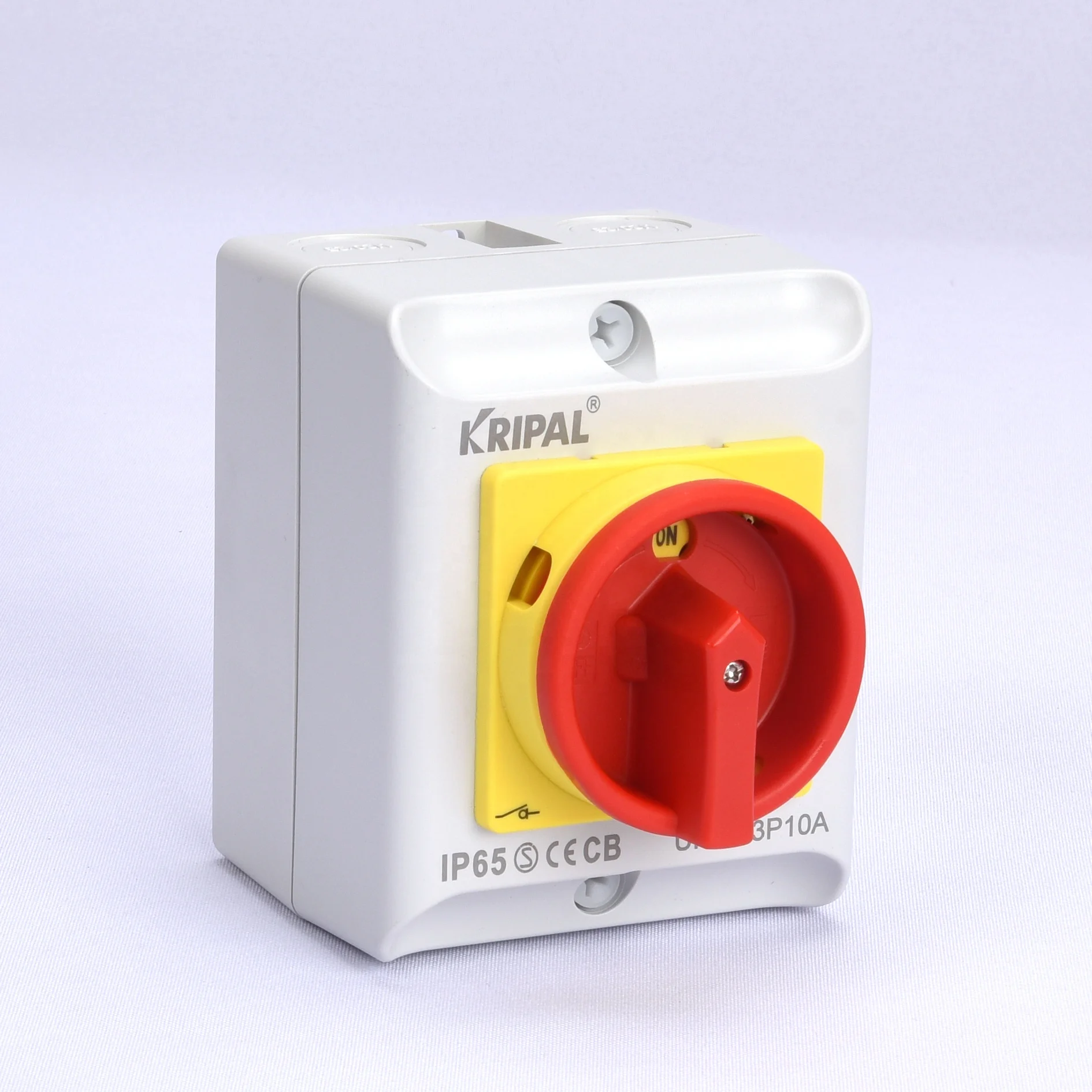 IP65 waterproof ac isolator switch change over