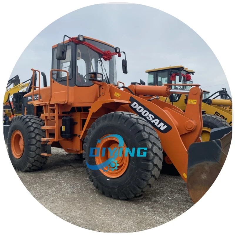 Новое поступление хорошее состояние высокое качество Doosan DL 505 Подержанный фронтальный погрузчик в наличии