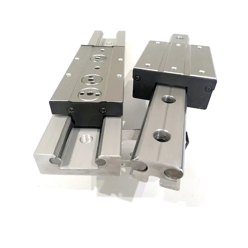 Low cost Low profile ball type linear guide SGR25 dual shaft guide support for cnc ballscrew machine
