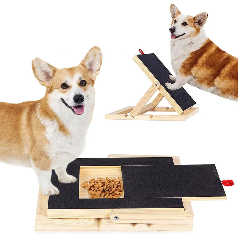 Addreen Wholesale Price OEM/ODM Wooden Dog Nail Scratch Board Dog Nail File Board Adjustable Bamboo Dog Scratch Pad For Nails