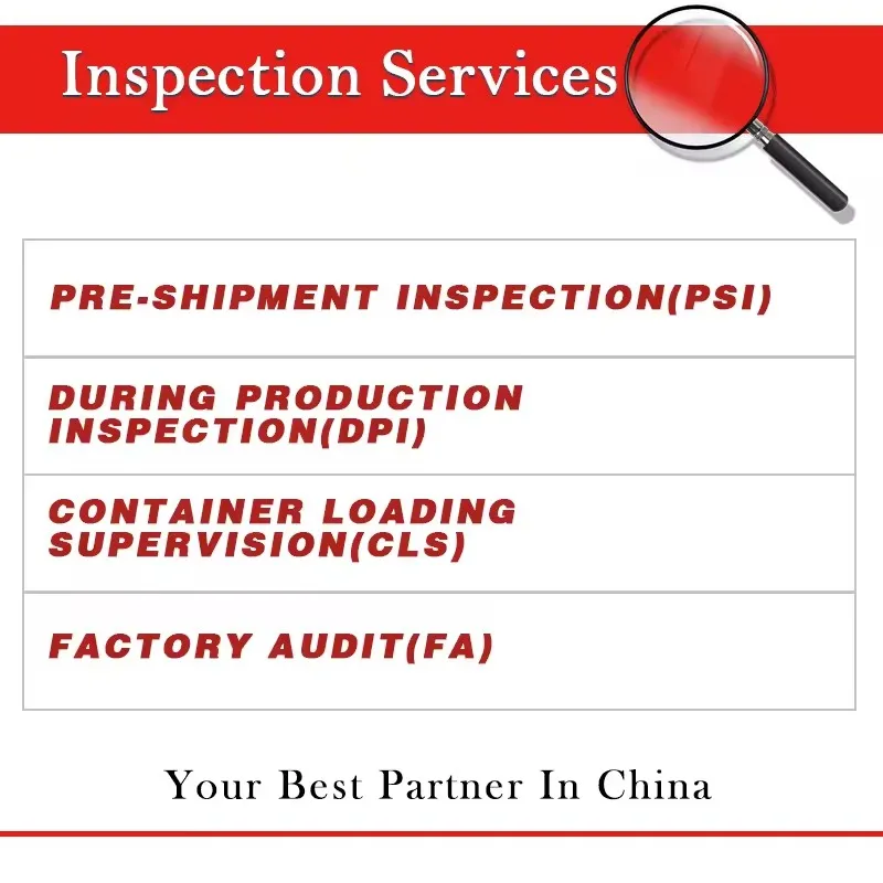 china good quality Product inspection services third party inspection agent QC service company
