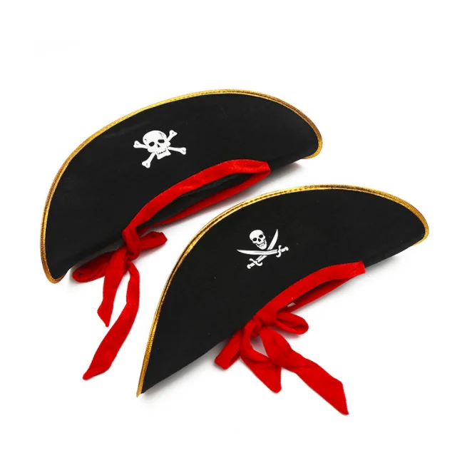 
Hat Factory wholesale Halloween pirate Skull Skull pirate flag corsair hat 