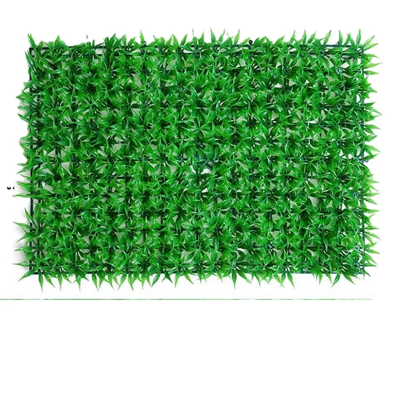 Plant wall plastic 40 cm * 60 cm  grass decoration vertical garden Cheap Artificial Grass