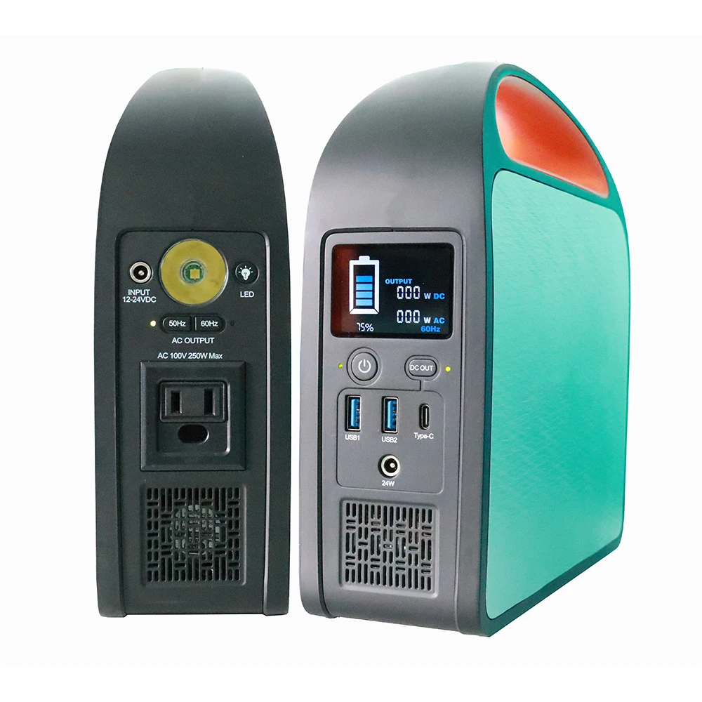 Worldpower Custom 250W 500W 300W Es500 Solar Generator Wind Solar Hybrid Generator Solar Power Station 500W