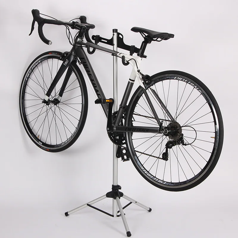 Bicycle Parking Rack Maintenance Display Holder Cycling Supplies Triangle Trailer Rack