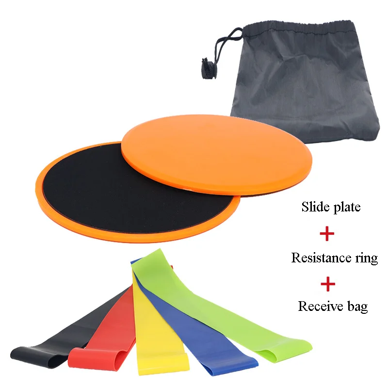 wholesale  Hot sale Gym Fitness Custom hip circle band Sliding Gliding Disc to Strengthen Core