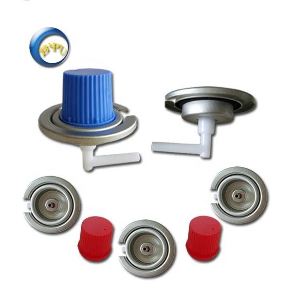 Butane Gas Valve LPG Gas Stove Aerosol Valve/ Portable Gas Stove Aerosol Valves for Aerosol Cans BYU GROUP