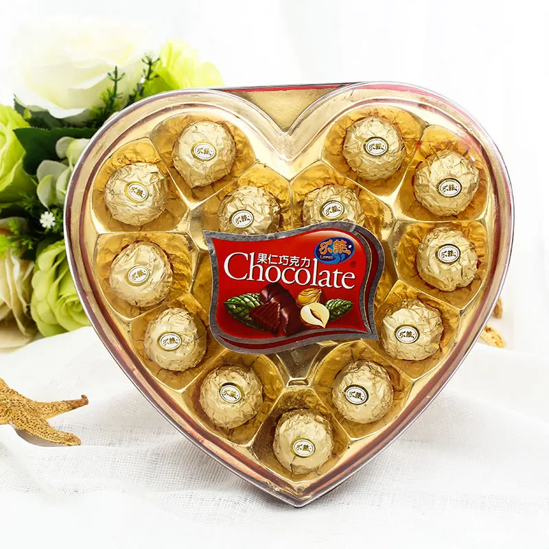 Yummeet  confectionery 15PCS chocolates wholesale sweets waffle filling chocolate candy