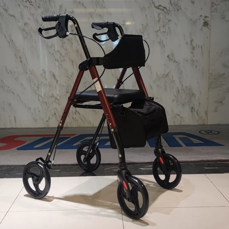 hot product adults rollator walker wheelchair with seat