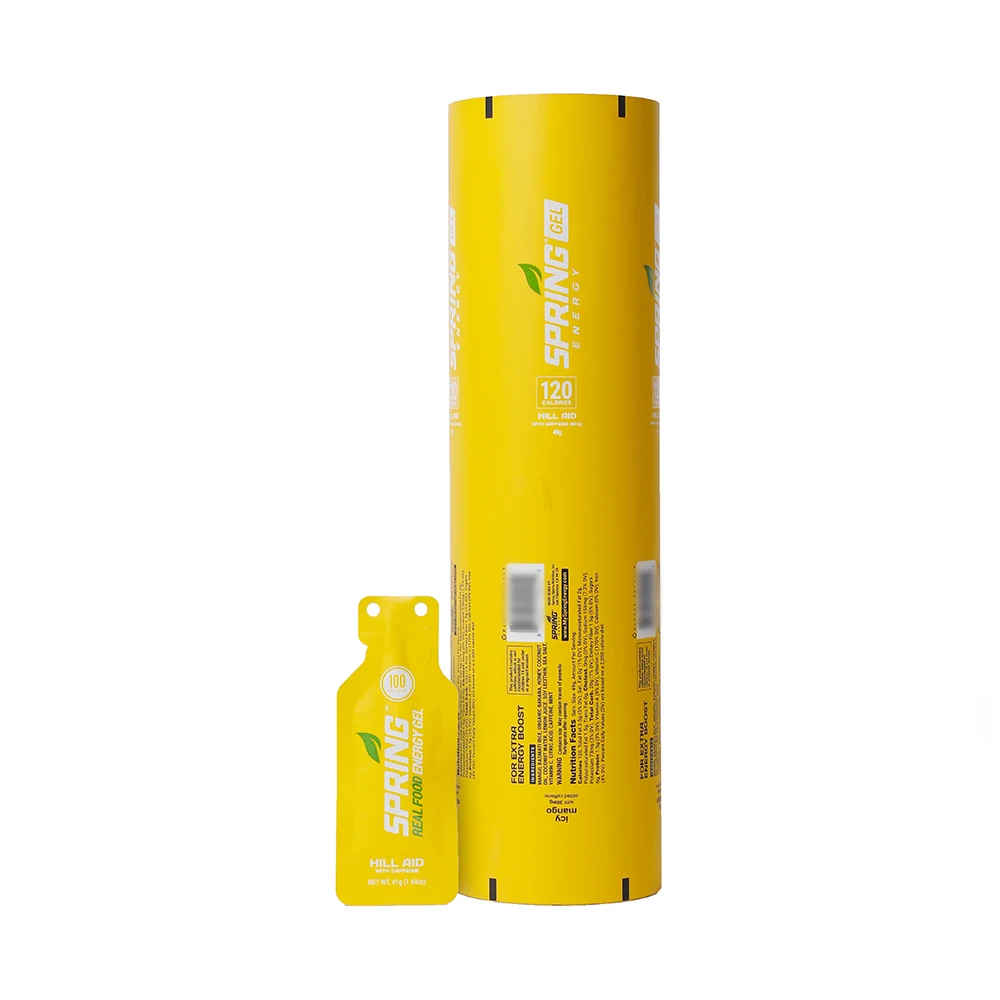 Aluminum Foil Plastic Food Packaging Laminating Film Roll for Food Packaging OPP Plastic Roll Stock Film