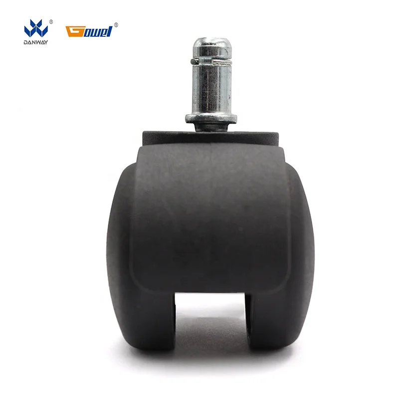 DWG-D003 Hot Sale Widely Used All black heavy duty roller type General Durable Customized Swivel caster wheel