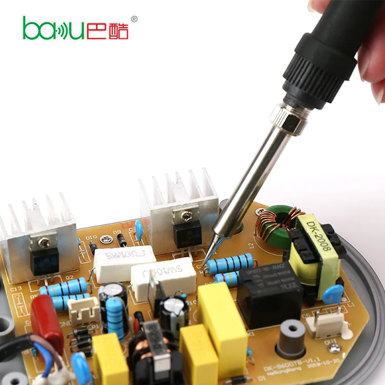 Баку Большая скидка! Горячая Распродажа 2 в 1 паяльная станция для ремонта бит с отличной ценой ba-602D +