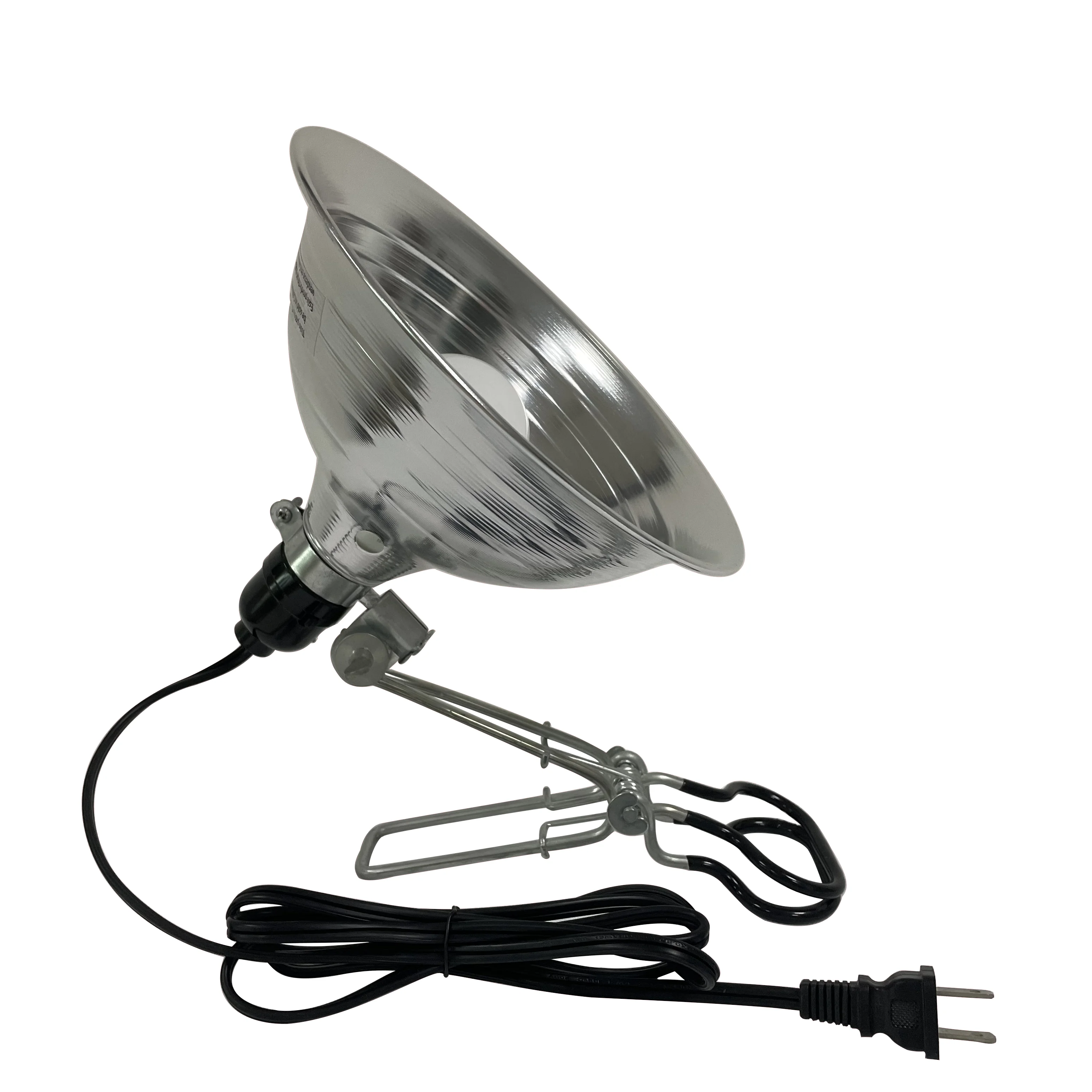 150W clamp lamp /light with Heavy Duty Aluminum shade,6ft SPT-2 power cord