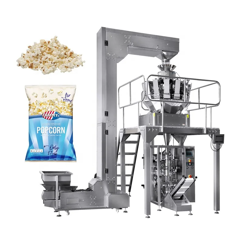 100g 200g 500g 1kg Fully Automatic Grains Rice Coffee Bean Candy Candis Seeds Grain Pouch Premade Bag Packing Machine