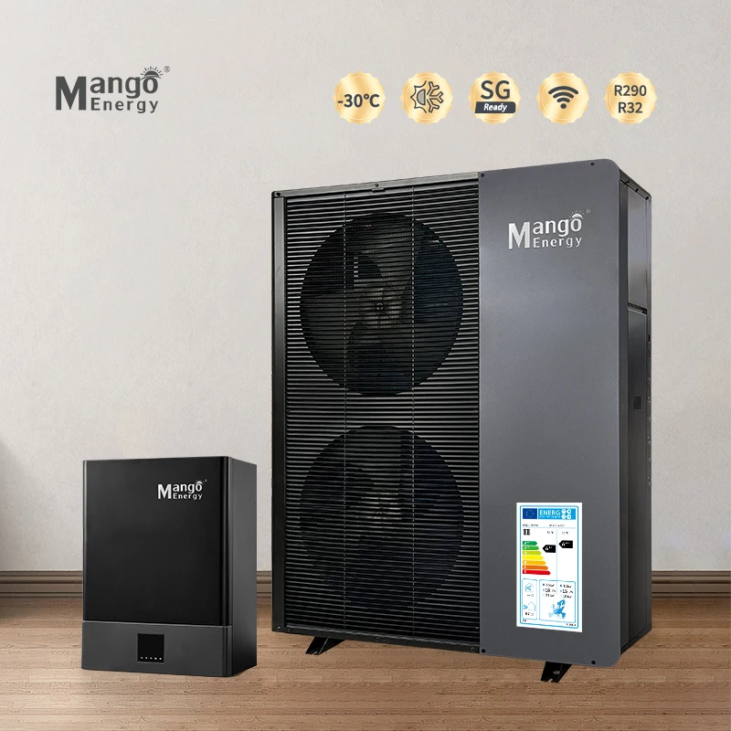 -25 EVI low temperature air to water heat pump water heater 9kw-180kw R32 R290