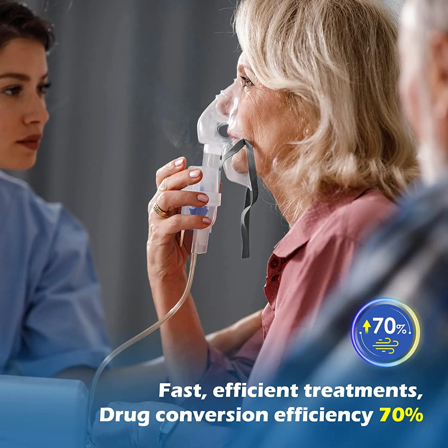 Medical Nebulizer with timing function liquid medicine portable Compressor Nebulizer