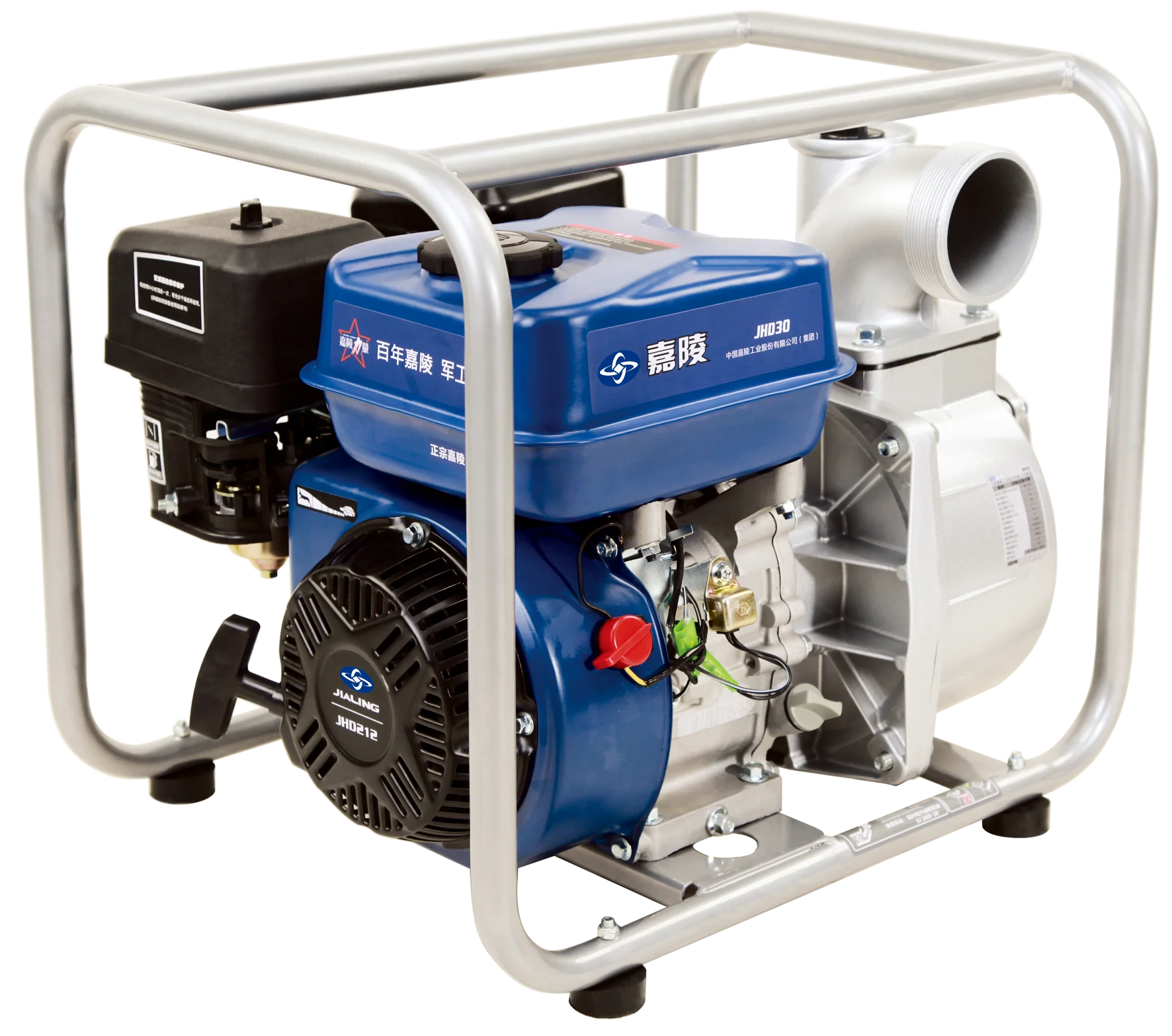 China JIALING 5.5hp 3 Inch Farm Irrigation Gasoline Petrol Engine Water Pump