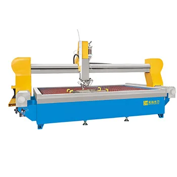 
 5axis high pressure aluminum cutting machine waterjet cnc  
