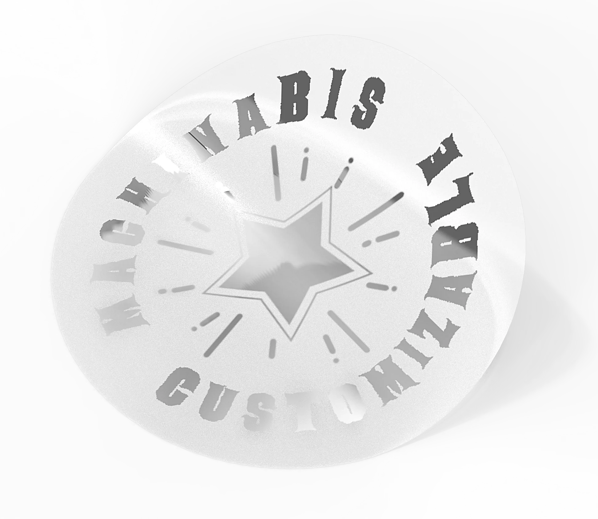 Custom Size Custom Color Hologram Label Holographic Packaging Labels Hologram Vip Labels