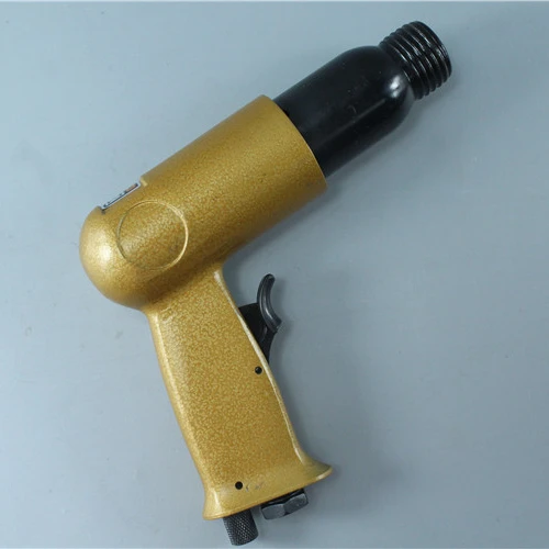 Professional Handheld Pistol Gas Shovels Air Hammer Small Rust Remover Pneumatic Tools with 5 Chisels Air Hammer
