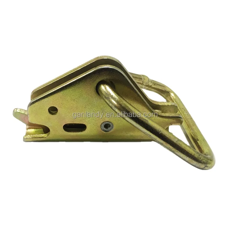GL-19118  E/A Track Spring Tie down Anchors Ring Fitting Track E Hook with Triangle Ring