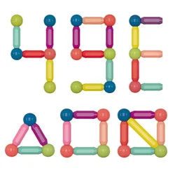 Magnetic rod building blocks New smart type Magnetic bar Building Sticks Blocks Toys magnetic stick toys magic