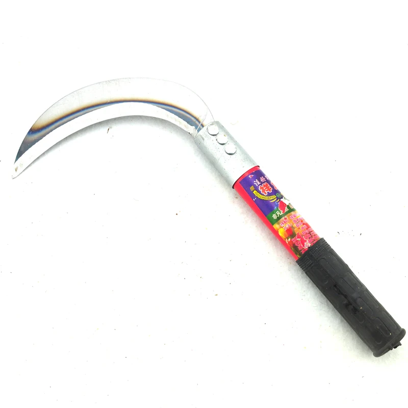 Agricultural farmer tool weeding steel handle farming carbon steel hand Sickle