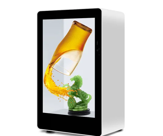 10.1 inch 3D LCD advertising transparent LCD display box with touch screen