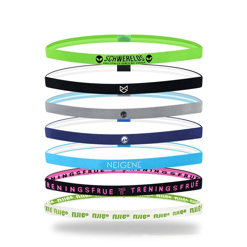 Custom Sweat Guide Hair Band Fitness Running Yoga Sweatband Headband Sport