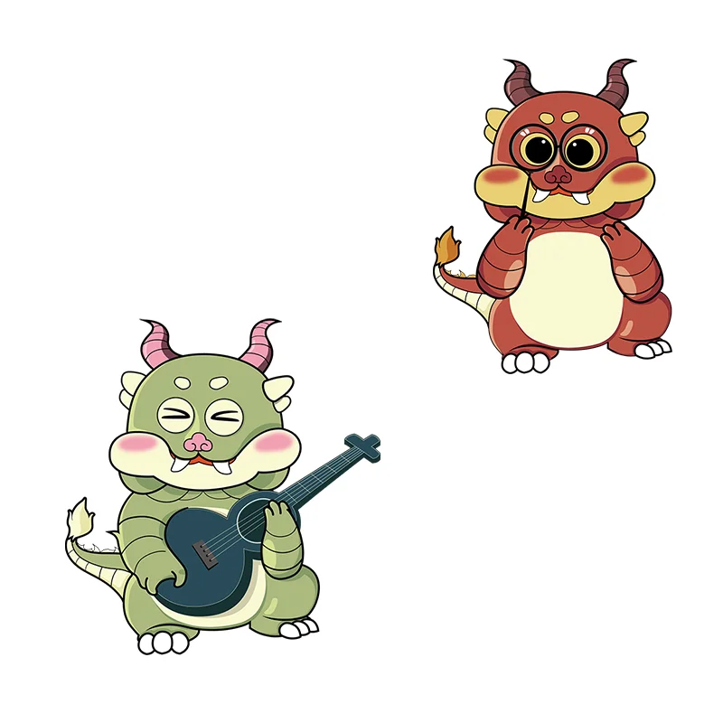 Promotional Custom Kids Temporary Tattoos Custom Waterproof Temporary Tattoo traditional animals dragon Tatoo Sticker for Kids