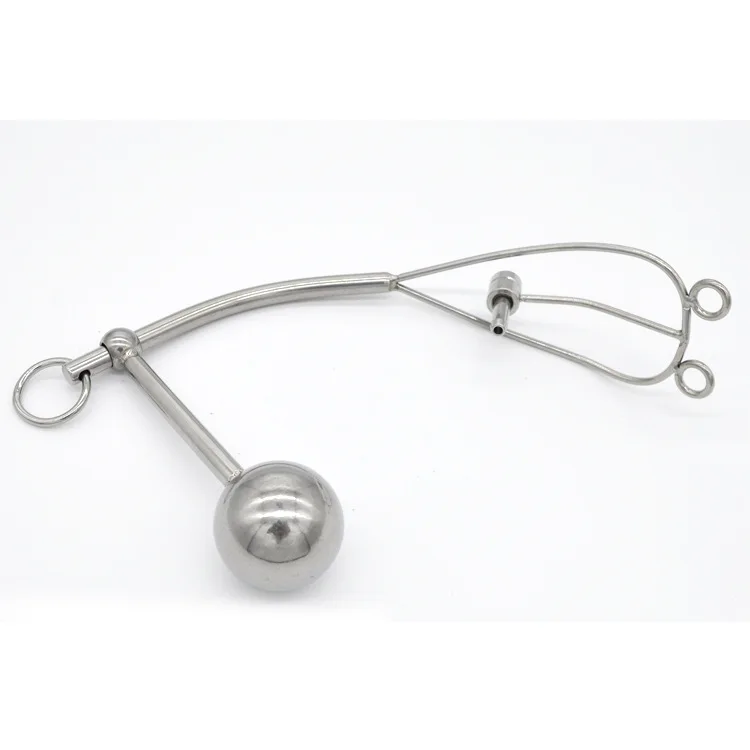 Stainless Steel Anal lock Butt Plug Ass Lock Women Sex Chastity Belt