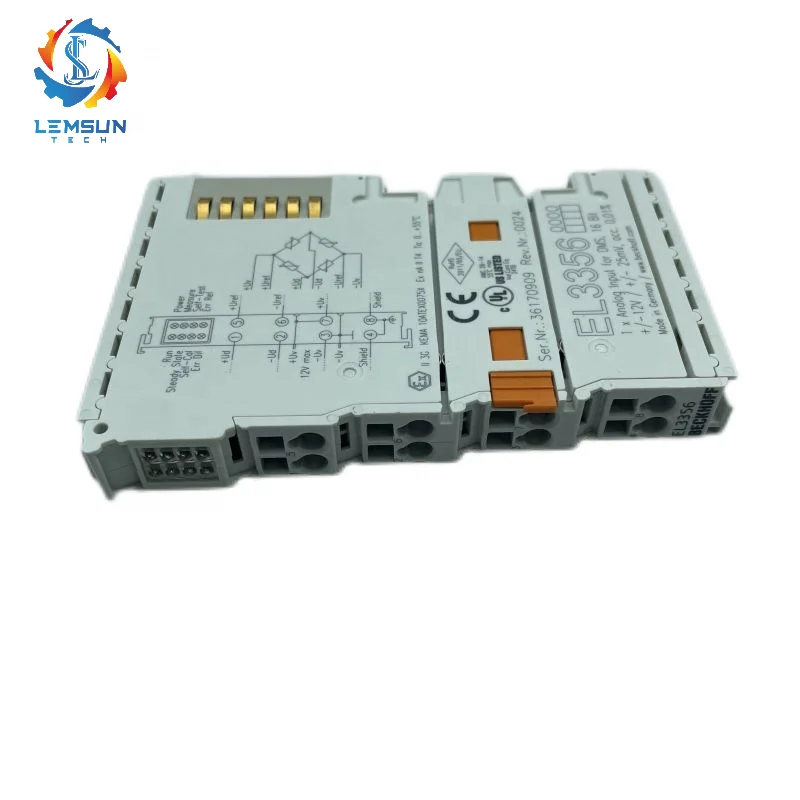 Ethercat Beckhoff 6909050038 modules EL3356 Plc Input Output Modules 100% Original In Stock