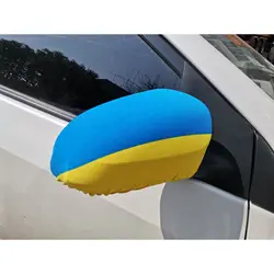 Ukraine flag car mirror cover engine cover cover Ukraine Russia 30*45cm car flag ukraine flag