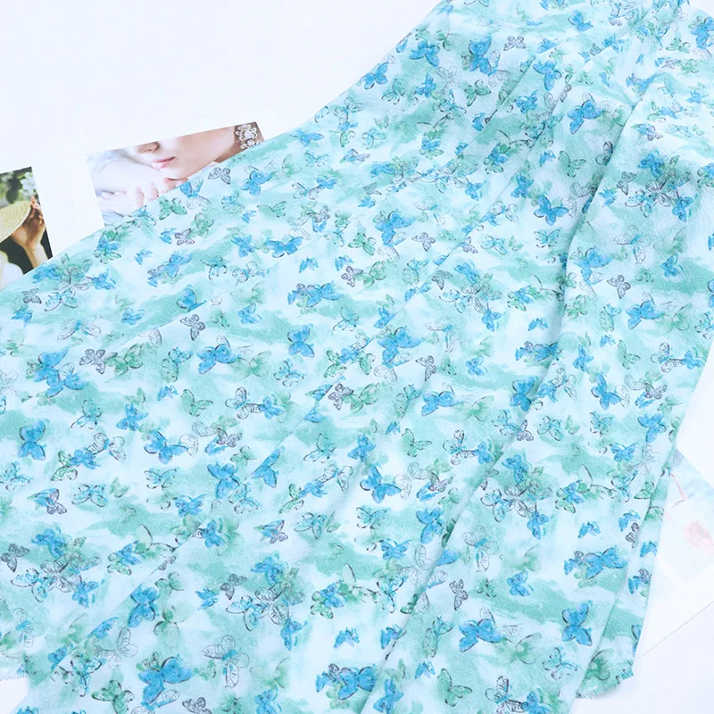 Лидер продаж модная весенне-летняя рубашка с мелким принтом пляжное платье одежда из полиэстера