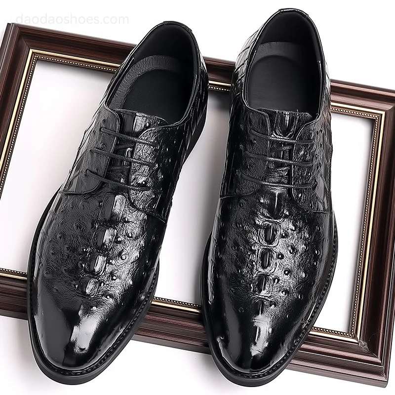 Wholesale crocodile skin leather shoes wedding crocodile leather shoes for men