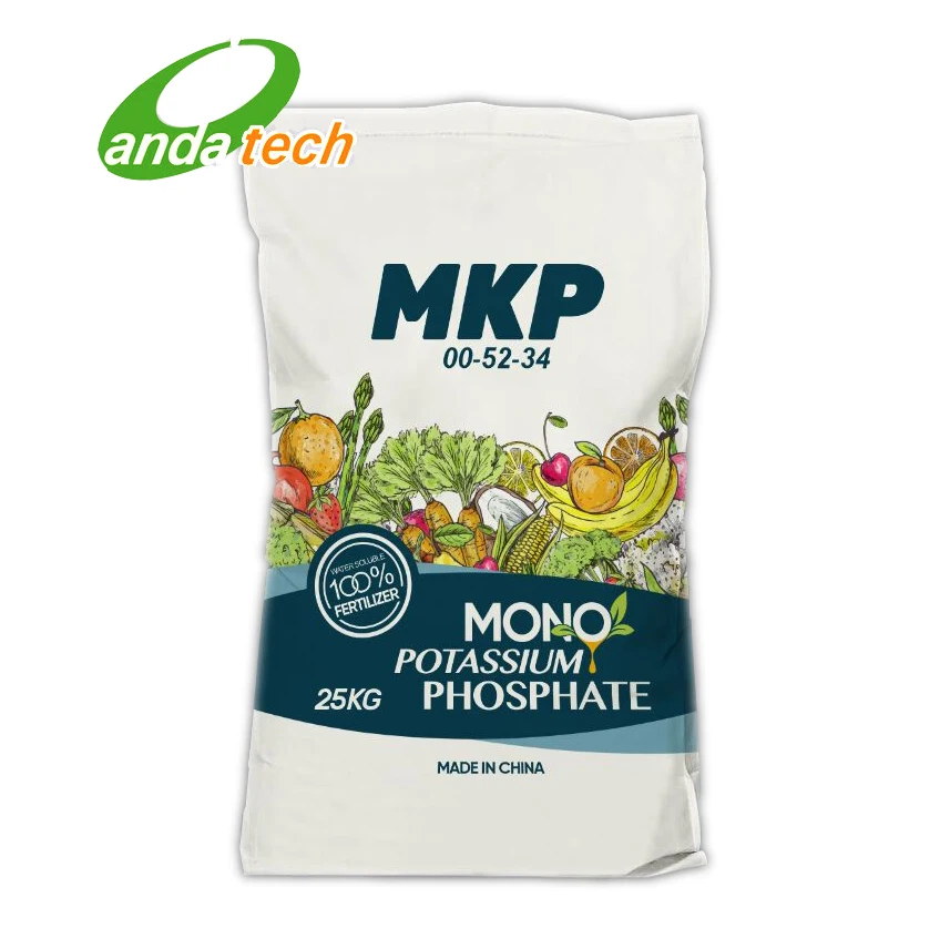 High Content And Purity Fertilizers Monopotassium Phosphate MKP 00 52 34
