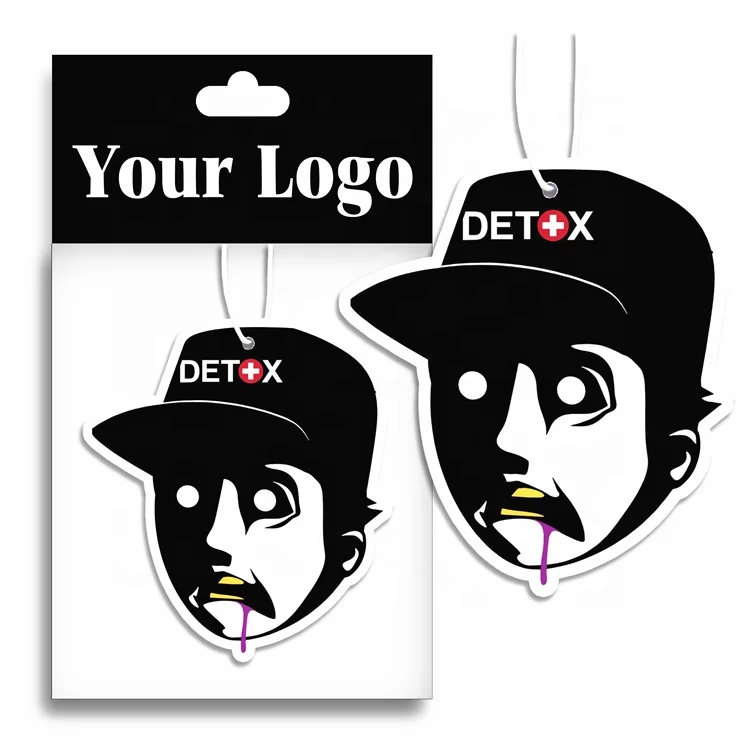 Custom logo printed paper room air freshener