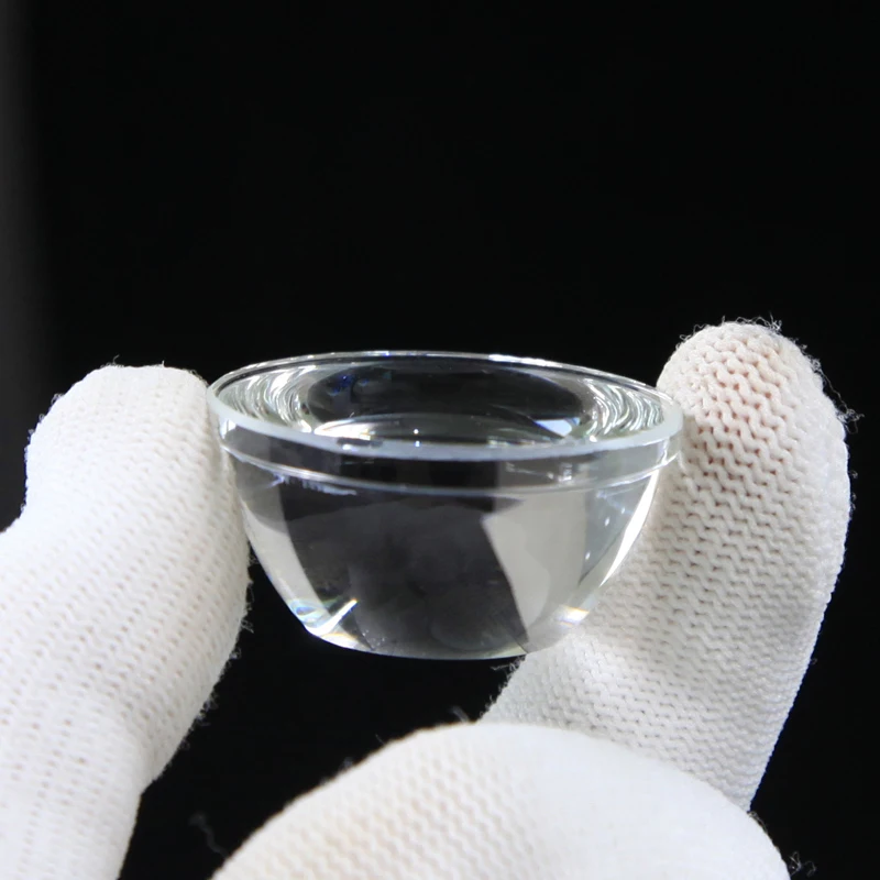 Customization plano Convex glass LED focusing lens