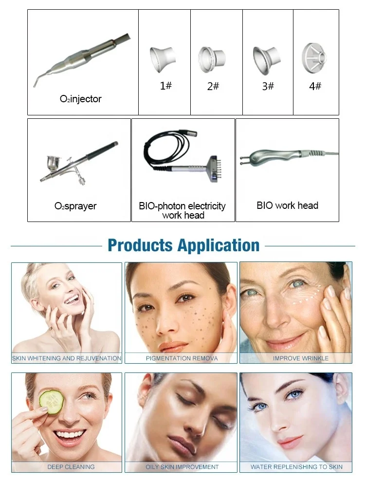 Glowskin O+ Spa Machine Hydro Facial hydro jet peel facial Machine