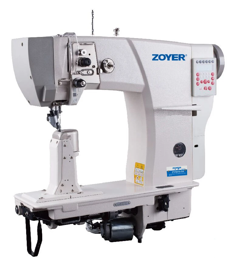 ZY592DA Zoyer Small/large Hook Leather Industrial Automatic back stitch Sewing Machine