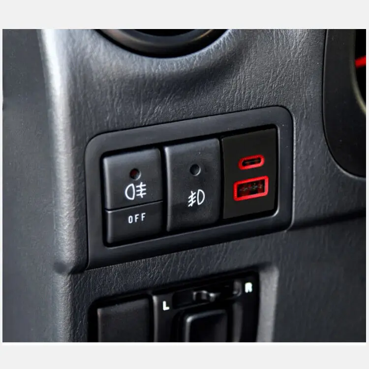 USB-C PD +USB-A QC3.0 Charger Kit For Suzuki