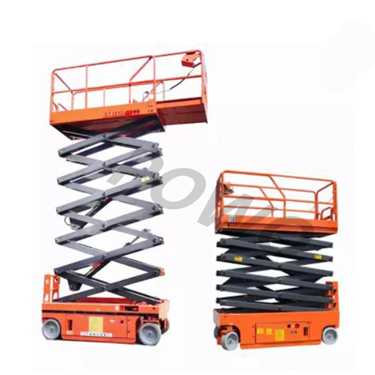 Fully Automatic Construction Aerial Work Platform Truck Mounted Hydraulic Self-propelled Scissor Lift