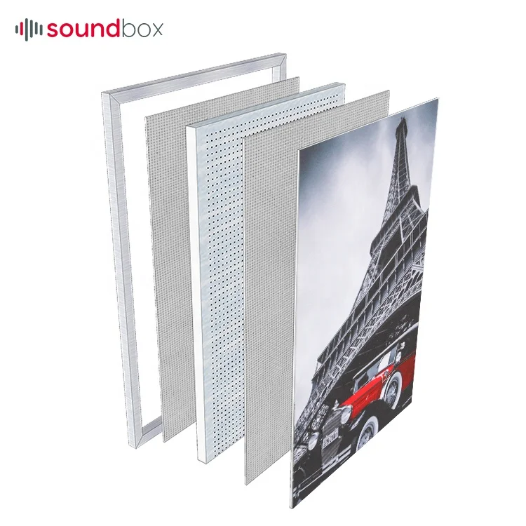 Soundbox Absorbing Large Wall Art Paintings for Wall Decoration Sound Panel for Living Room Bedroom