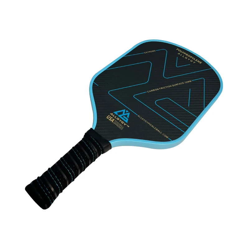 Высокое Качество Gen 3 необработанное стекловолокно T700 3K 16 мм с текстурированным термоформованным ракеткой для пиклбола