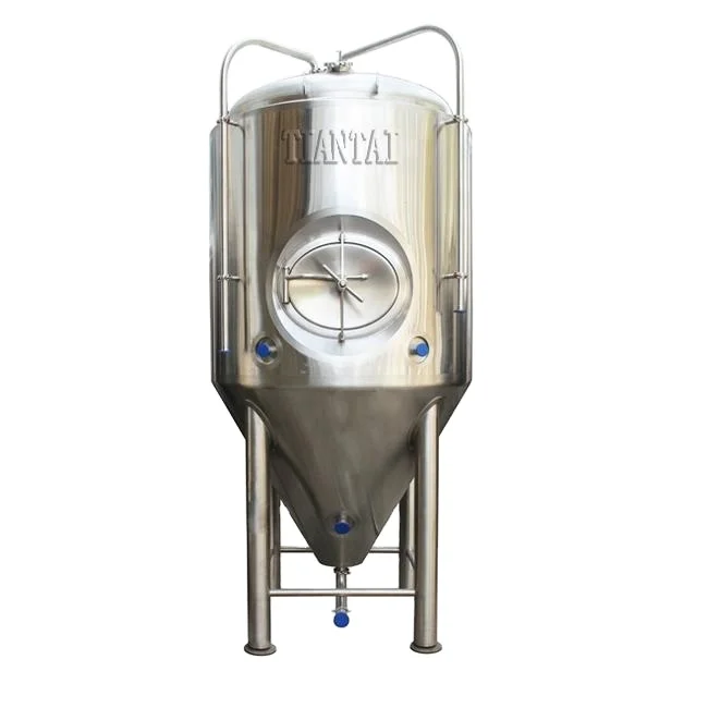 100L 200L 300L Fermentation tank with dimple jacket and accessories