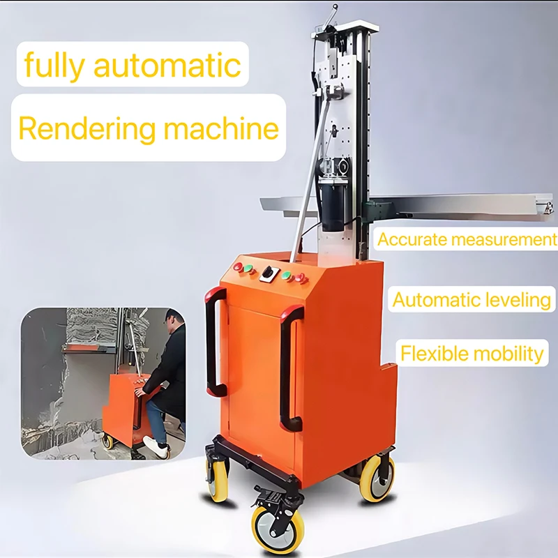 Indoor Mortar Cement Dry Mortar Machine Wall Plastering Robot Automatic Wall Plastering Wall Mortar Intelligent Scraping Robot