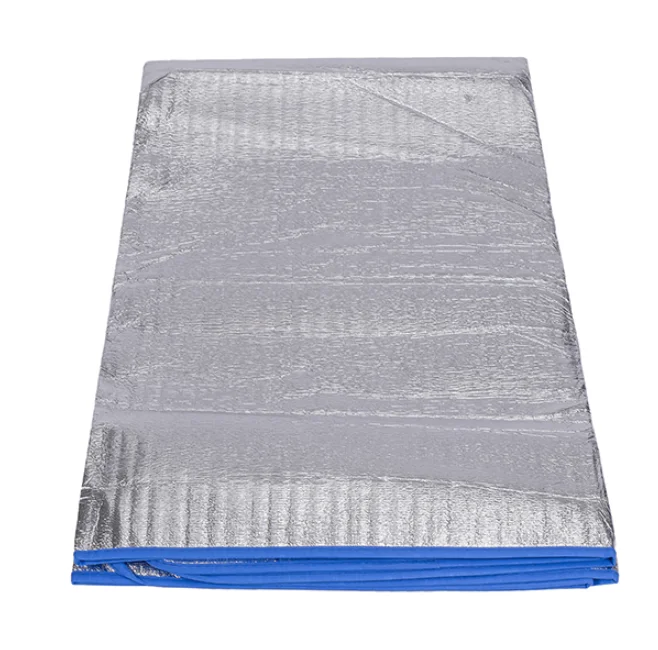 Multiple Color Waterproof 10mm Custom PE Laminated XPE Foam Exercise Camping Sleeping Mat