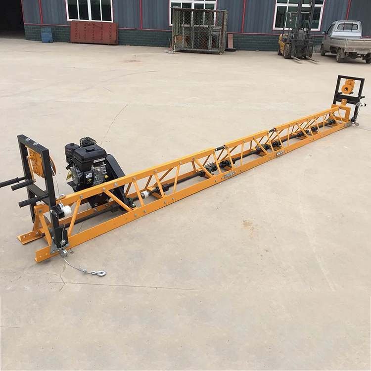 Frame Type Vibrating Concrete Screed Floor Leveling Machine Concrete Vibratory Truss Screed for Surface Construction